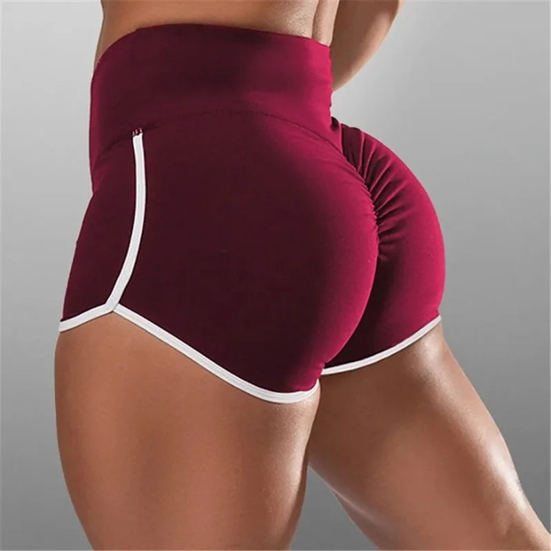 Low Waist Stretchy Yoga Shorts