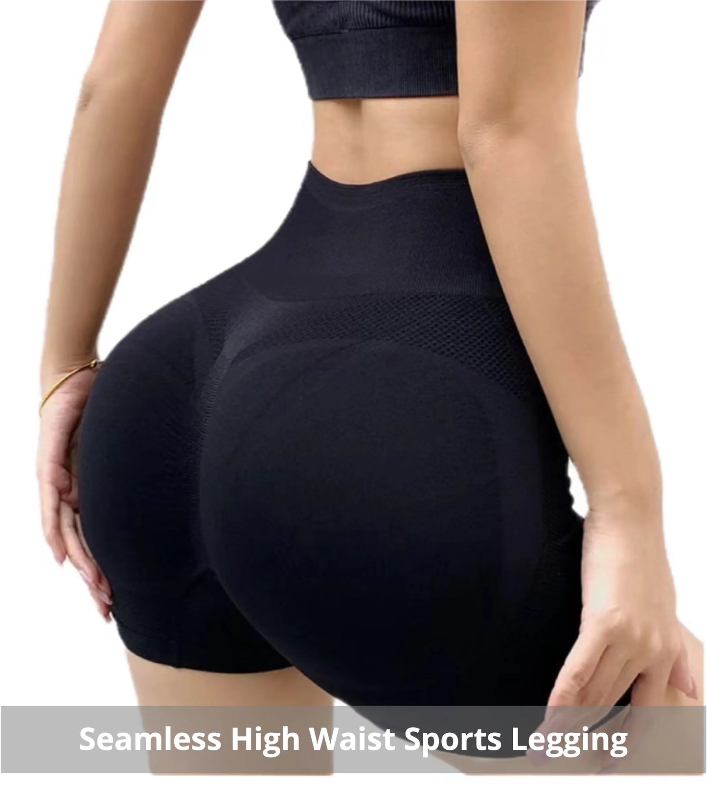 High Waist Scrunch Leggings Shorts