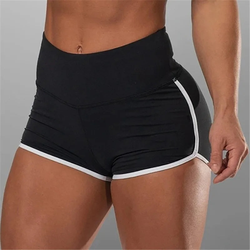 Low Waist Stretchy Yoga Shorts