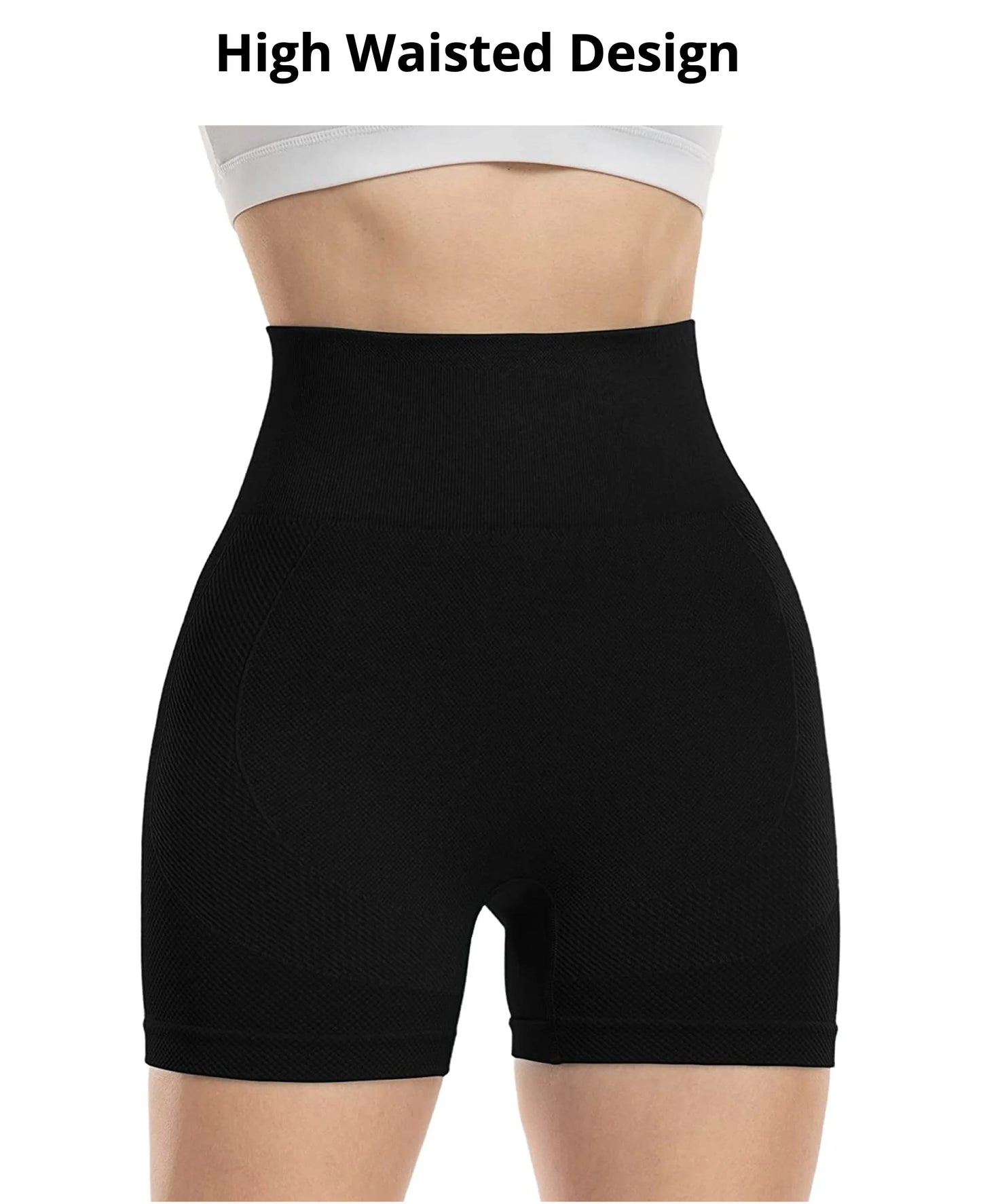 High Waist Scrunch Leggings Shorts