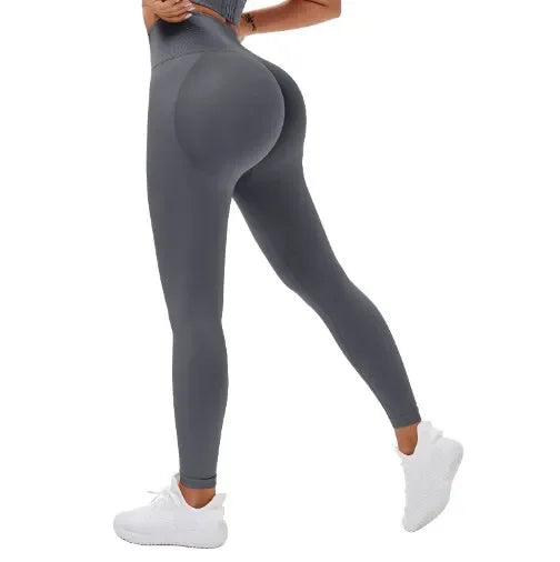Seamless Knitted Leggings High Waist