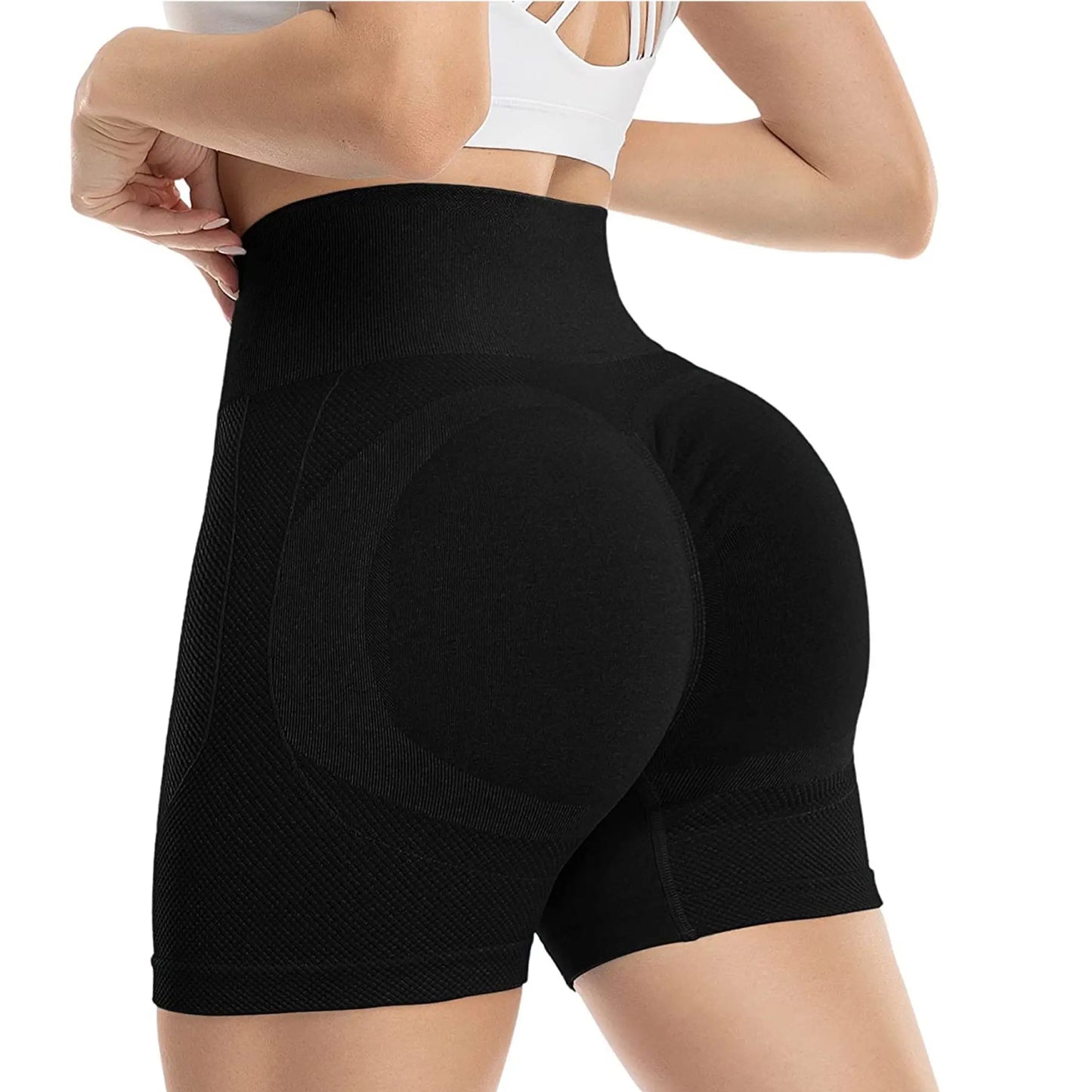 High Waist Scrunch Leggings Shorts