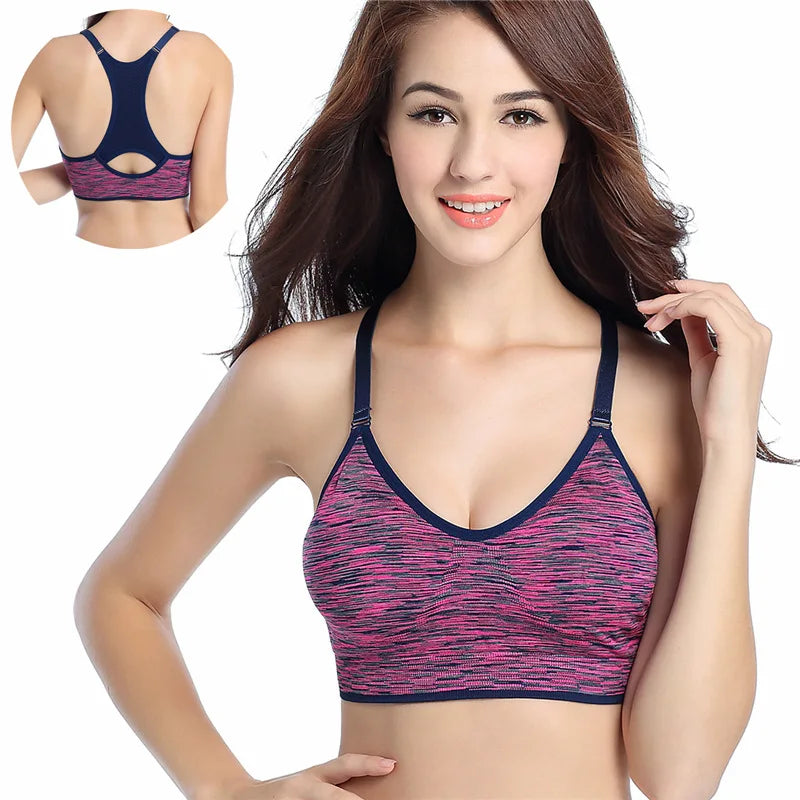 Cross Back Sports Bra