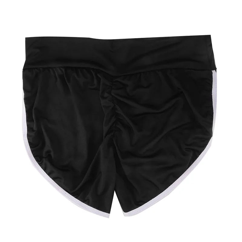 Low Waist Stretchy Yoga Shorts