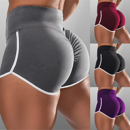 Low Waist Stretchy Yoga Shorts