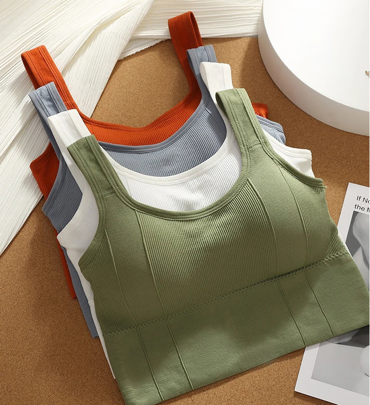 Breathable Backless Sports Bra