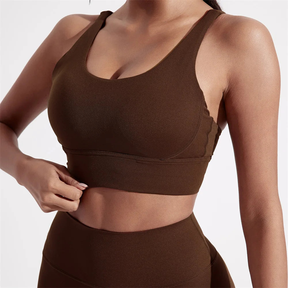Cross Back Sport Bra