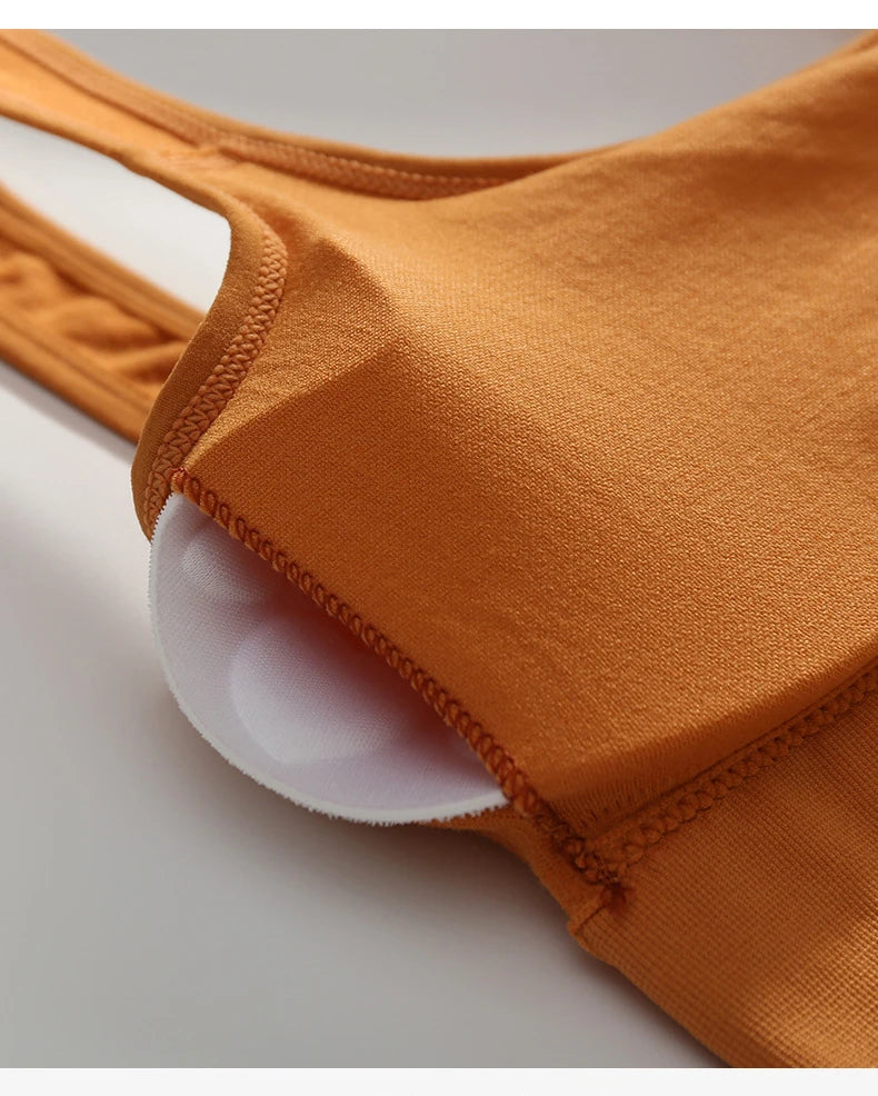 Breathable Backless Sports Bra