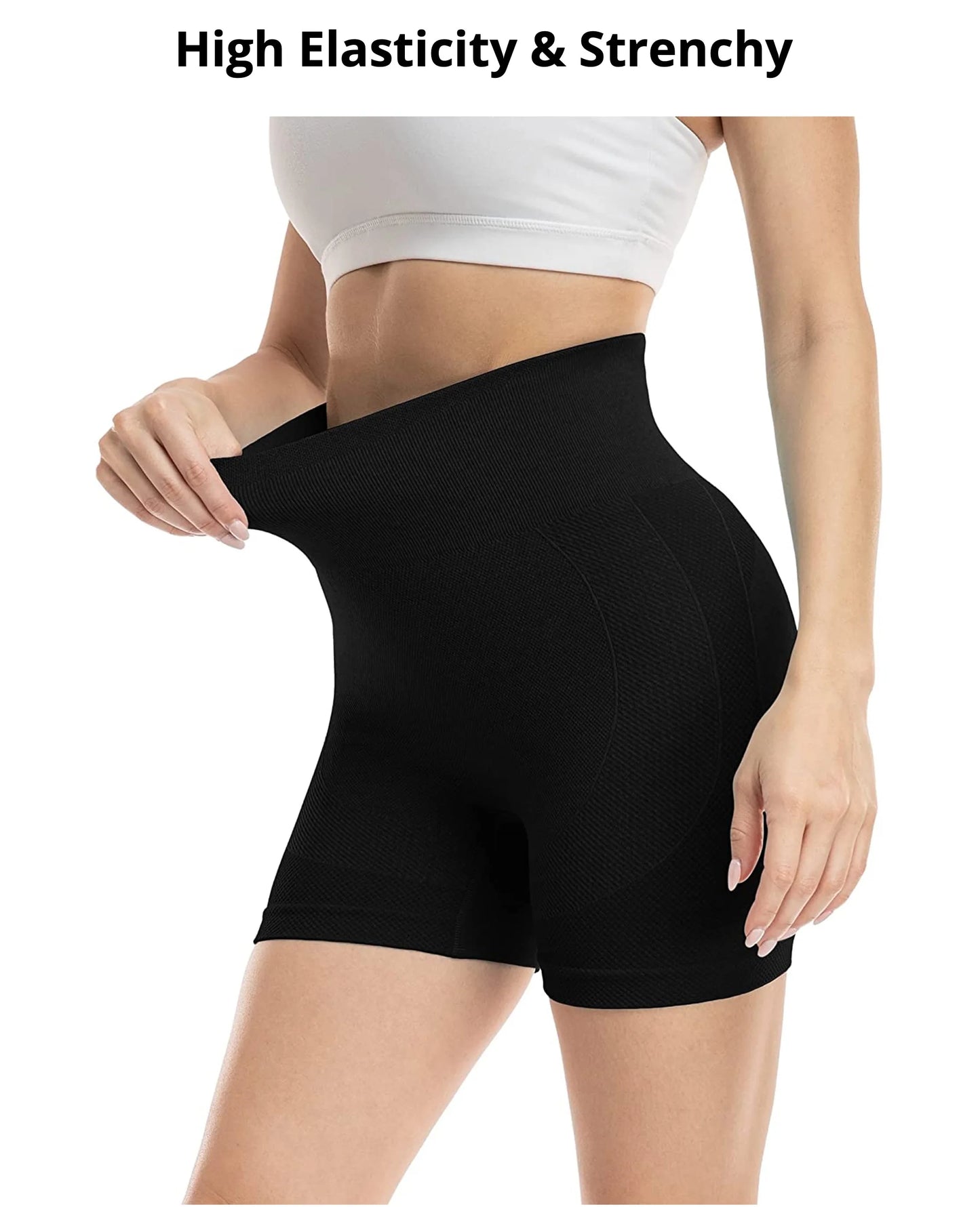 High Waist Scrunch Leggings Shorts