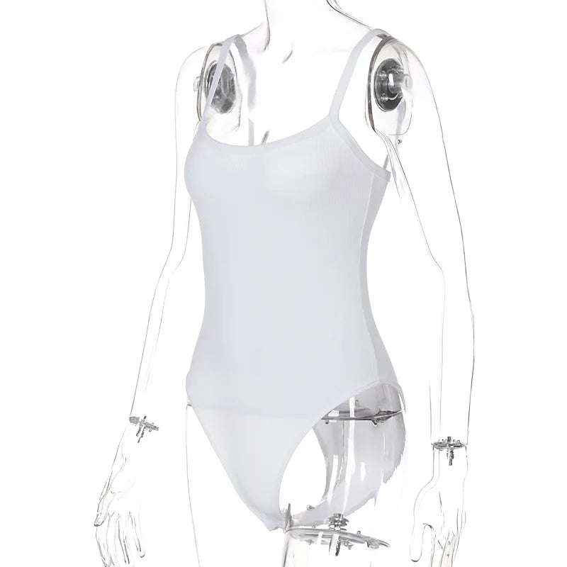 Sleeveless Strap Bodysuit